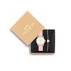 Thumbnail Image 6 of Ladies' Coach Elliot Gold-Tone IP Stainless Steel Watch Set with Pink Leather Strap (Model: 14000137)
