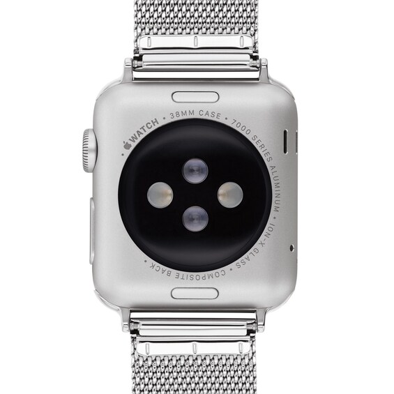 Ladies' Coach Apple Watch Straps Blue/Purple Logo Mesh Interchangeable Replacement Band (Model: 14700319)