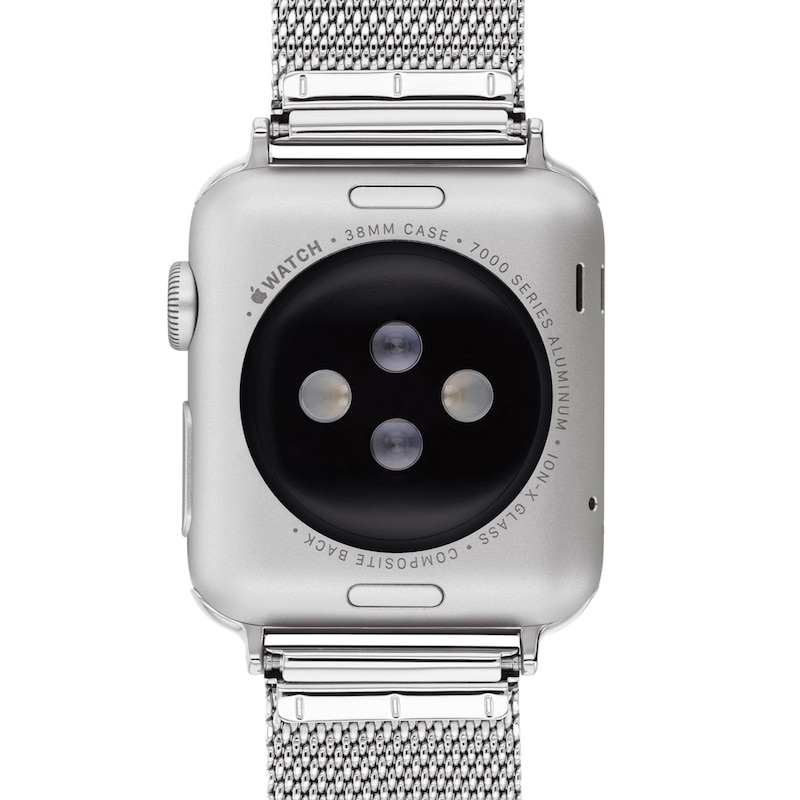 Main Image 3 of Ladies' Coach Apple Watch Straps Blue/Purple Logo Mesh Interchangeable Replacement Band (Model: 14700319)