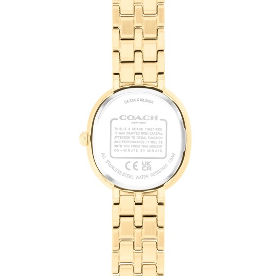 Ladies' Coach Harlow Gold-Tone IP Watch with Gold-Tone Dial (Model: 14504660)