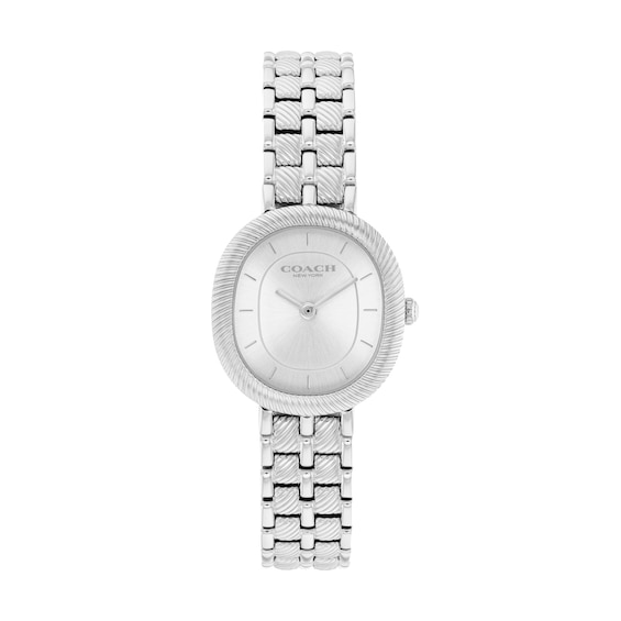 Ladies' Coach Harlow Stainless Steel Watch with Silver-Tone Dial (Model: 14504659)