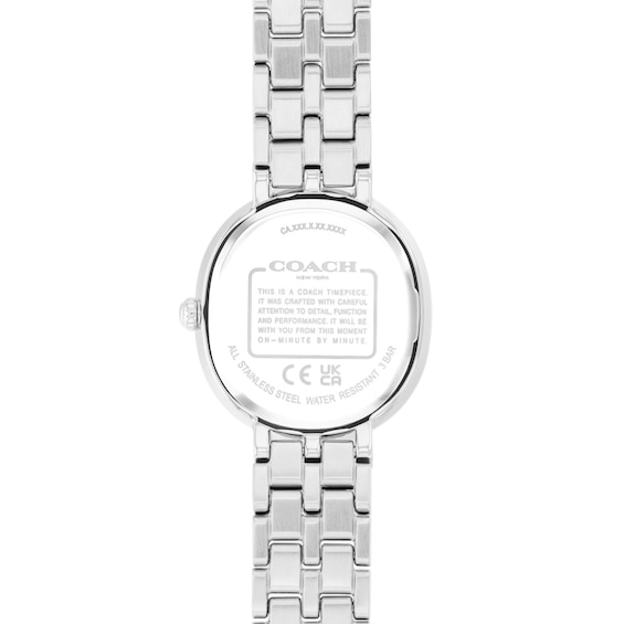 Ladies' Coach Harlow Stainless Steel Watch with Silver-Tone Dial (Model: 14504659)