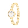 Thumbnail Image 2 of Ladies' Coach Iris Gold-Tone IP Stainless Steel Watch with Chalk Dial (Model: 14504650-T)