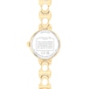 Thumbnail Image 3 of Ladies' Coach Iris Gold-Tone IP Stainless Steel Watch with Chalk Dial (Model: 14504650-T)