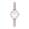 Thumbnail Image 1 of Ladies' Coach Iris Stainless Steel Watch with Chalk Dial and Lavender Leather Strap (Model: 14504658)