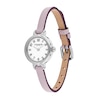 Thumbnail Image 2 of Ladies' Coach Iris Stainless Steel Watch with Chalk Dial and Lavender Leather Strap (Model: 14504658)