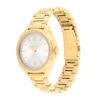 Thumbnail Image 2 of Ladies' Coach Kitt Crystal Bezel Gold-Tone IP Stainless Steel Watch with Silver-Tone Dial (Model: 14504636)