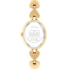 Thumbnail Image 3 of Ladies' Coach Sammy Gold-Tone IP Stainless Steel Watch with White Dial and Heart-Link Bracelet (Model: 14504638-T)