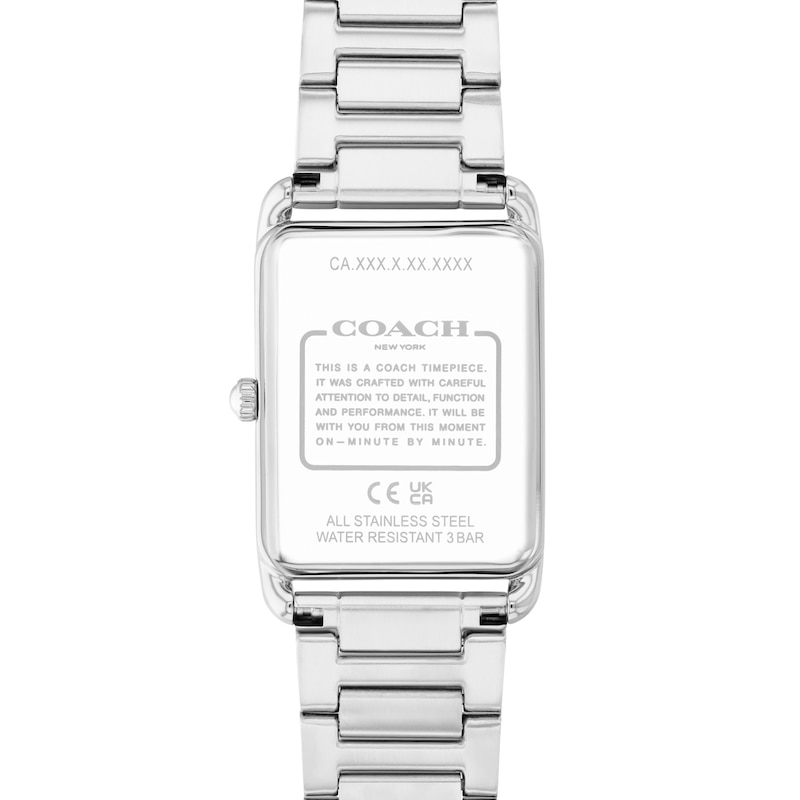 Main Image 3 of Coach Elliot Stainless Steel Watch with Blue Dial (Model: 14400046-T)