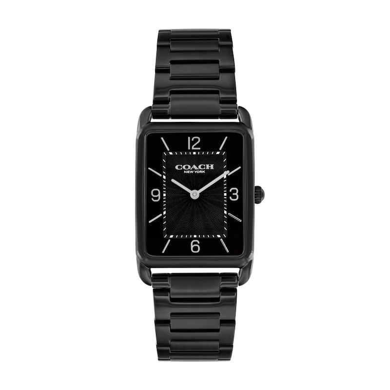 Main Image 1 of Coach Elliot Black IP Stainless Steel Watch with Black Dial (Model: 14400049)
