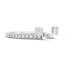 Thumbnail Image 4 of 3/4 CT. T.W. Lab-Grown Diamond Enhancer with Pavé Accents in 14K White Gold (F/VS2)