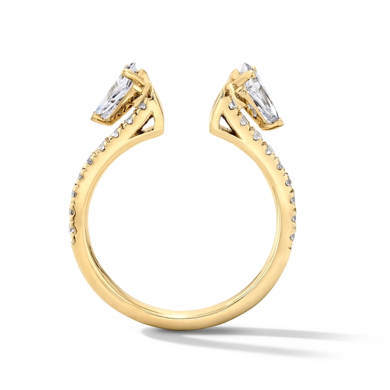 3/4 CT. T.w. Kite-Shaped Lab-Grown Diamond Enhancer in 14K White Gold (F/Vs2)