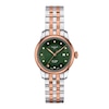 Thumbnail Image 1 of Ladies' Tissot Le Locle Rose-Tone PVD and Stainless Steel Watch with Green Dial (Model T0062072209600)