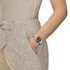 Thumbnail Image 5 of Ladies' Tissot Le Locle Rose-Tone PVD and Stainless Steel Watch with Green Dial (Model T0062072209600)