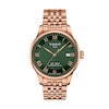 Thumbnail Image 1 of Men's Tissot Le Locle Rose-Tone PVD Stainless Steel Watch with Green Dial (Model: T0064073309300)