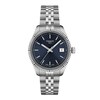Thumbnail Image 1 of Ladies' Tissot Ballade Stainless Steel Watch with Navy Blue Dial (Model: T1562101104100)