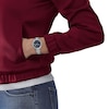 Thumbnail Image 4 of Ladies' Tissot Ballade Stainless Steel Watch with Navy Blue Dial (Model: T1562101104100)