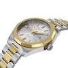 Thumbnail Image 4 of Tissot PRC 100 Solar Gold-Tone PVD and Stainless Steel Watch with Silver-Tone Dial (Model: T1518222203100)