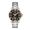 Thumbnail Image 1 of Tissot Seastar 1000 Gold-Tone PVD and Stainless Steel Watch with Black Dial (Model: T1202102105100)