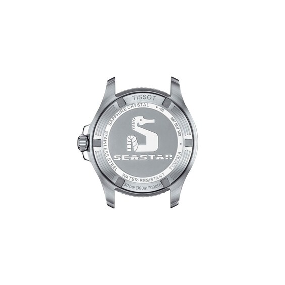 Tissot Seastar 1000 Gold-Tone PVD and Stainless Steel Watch with Black Dial (Model: T1202102105100)