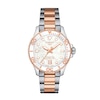 Thumbnail Image 1 of Ladies' Tissot Seastar 1000 Rose-Tone PVD and Stainless Steel Watch with Mother-of-Pearl Dial (Model: T1202102211100)