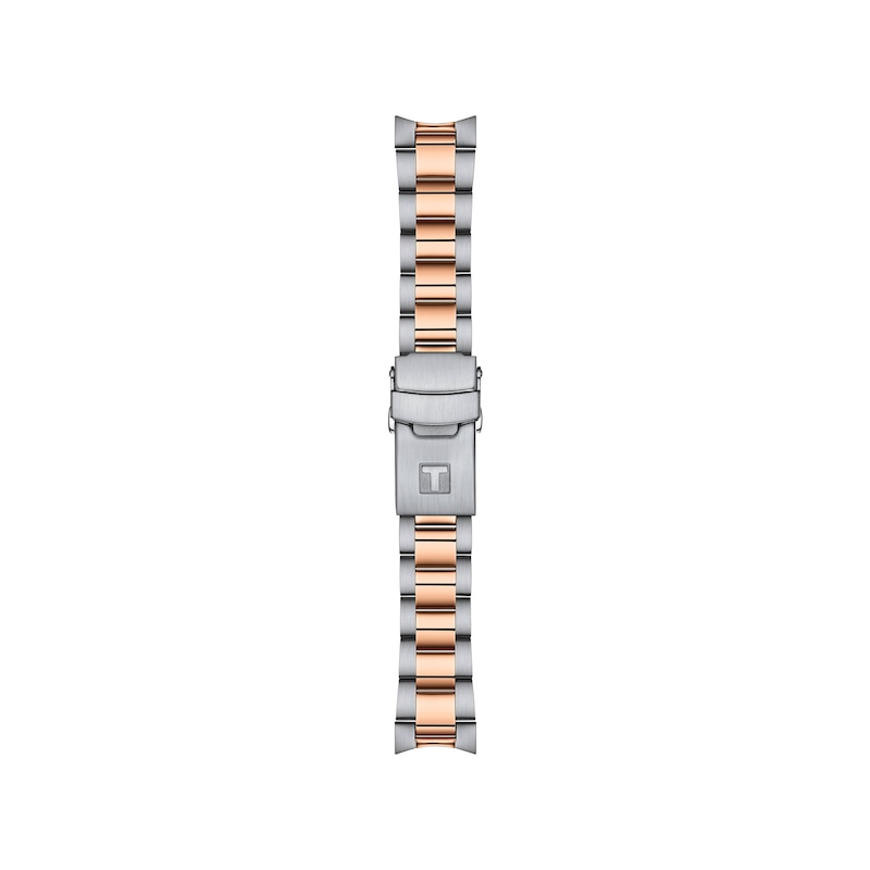 Main Image 4 of Ladies' Tissot Seastar 1000 Rose-Tone PVD and Stainless Steel Watch with Mother-of-Pearl Dial (Model: T1202102211100)