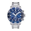 Thumbnail Image 1 of Men's Tissot Seastar 1000 Chronograph Stainless Steel Watch with Blue Dial (Model: T1204171104100)