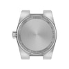 Thumbnail Image 2 of Ladies' Tissot PRX 1/20 CT. T.W. Diamond Stainless Steel Watch with Black Dial (Model: T1370101105600)