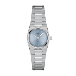 Ladies' Tissot PRX Stainless Steel Watch with Ice Blue Dial (Model: T1370101135100)