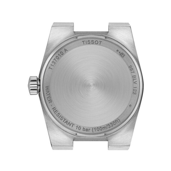 Ladies' Tissot PRX Stainless Steel Watch with Ice Blue Dial (Model: T1370101135100)