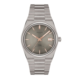 Tissot PRX Powermatic 80 Titanium Watch with Anthracite Dial (Model: T1378074406100)
