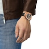 Thumbnail Image 5 of Men's Tissot T-Race Chronograph Rose-Tone PVD Stainless Steel Watch with Silicone Strap (Model: T1414173705100)