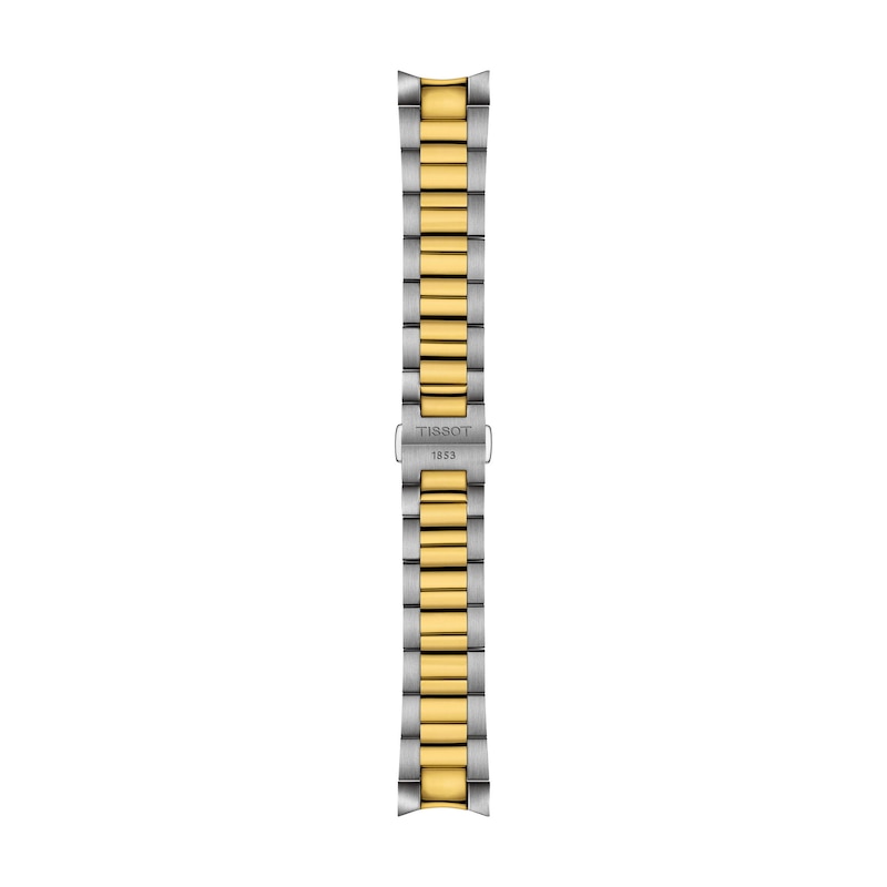 Main Image 4 of Men's Tissot PR 100 Gold-Tone PVD and Stainless Steel Watch with Blue Dial (Model: T1504102204100)