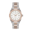 Thumbnail Image 1 of Ladies' Tissot PRC 100 Solar Rose-Tone PVD and Stainless Steel Watch with Mother-of-Pearl Dial (Model: T1518222211100)