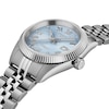 Thumbnail Image 6 of Ladies' Tissot Ballade Automatic Stainless Steel Watch with Ice Blue Dial (Model: T1562081135300)