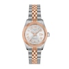 Thumbnail Image 1 of Ladies' Tissot Ballade Automatic Rose-Tone PVD and Stainless Steel Watch with Silver-Tone Dial (Model: T1562082203300)