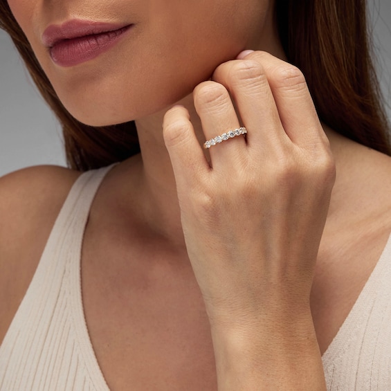 1 CT. T.w. Lab-Grown Diamond Anniversary Band in 14K Gold (F/Vs2)