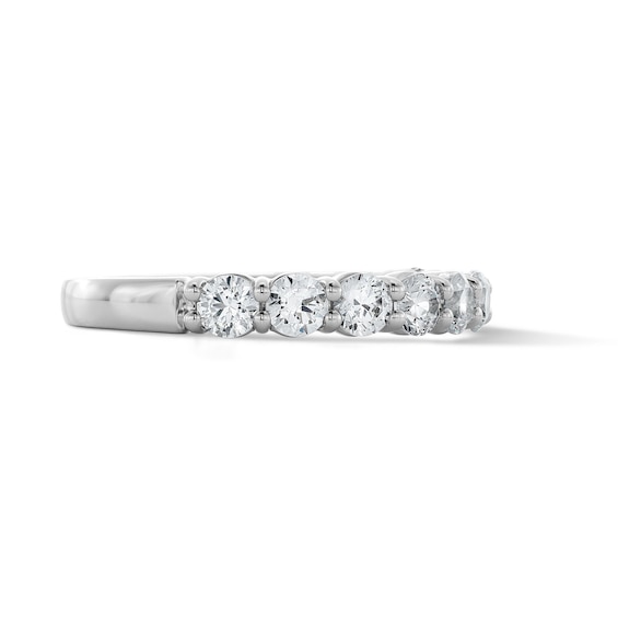 1 CT. T.w. Lab-Grown Diamond Anniversary Band in 14K White Gold (F/Vs2)