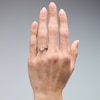 Thumbnail Image 2 of 3/4 CT. T.W. Pear-Shaped Certified Lab-Grown Diamond Frame Engagement Ring in 14K Gold (F/VS2)
