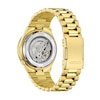Thumbnail Image 3 of Men's Citizen Tsuyosa Shore Gold-Tone IP Stainless Steel Watch with Green Dial (Model: NJ0232-53X)