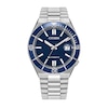 Thumbnail Image 1 of Men's Citizen Tsuyosa Shore Gold-Tone IP Stainless Steel Watch with Blue Dial (Model: NJ0230-59L)