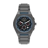 Thumbnail Image 1 of Men's Armani Exchange Sync Chronograph Gray IP Stainless Steel Watch with Black Dial (Model: AX4295)