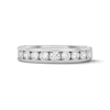 Thumbnail Image 1 of 1 CT. T.W. Lab-Grown Diamond Channel Anniversary Band in 14K White Gold (F/VS2)
