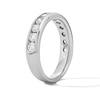 Thumbnail Image 5 of 1 CT. T.W. Lab-Grown Diamond Channel Anniversary Band in 14K White Gold (F/VS2)