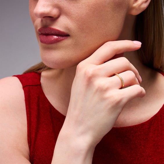 1/6 CT. T.w. Lab-Grown Diamond Band in 14K Gold (F/Vs2)