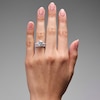 Thumbnail Image 2 of Grand Firework 3-7/8 CT. T.W. Certified Lab-Grown Diamond Engagement Ring in 14K White Gold (F/VS2)