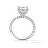 Thumbnail Image 3 of Grand Firework 3 CT. T.W. Princess-Cut Certified Lab-Grown Diamond Engagement Ring in 14K White Gold (F/VS2)