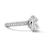 Thumbnail Image 4 of Grand Firework 3 CT. T.W. Cushion-Cut Certified Lab-Grown Diamond Engagement Ring in 14K White Gold (F/VS2)