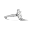 Thumbnail Image 4 of Grand Firework 3 CT. T.W. Marquise-Cut Certified Lab-Grown Diamond Engagement Ring in 14K White Gold (F/VS2)