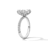 Thumbnail Image 5 of Grand Firework 3 CT. T.W. Marquise-Cut Certified Lab-Grown Diamond Engagement Ring in 14K White Gold (F/VS2)